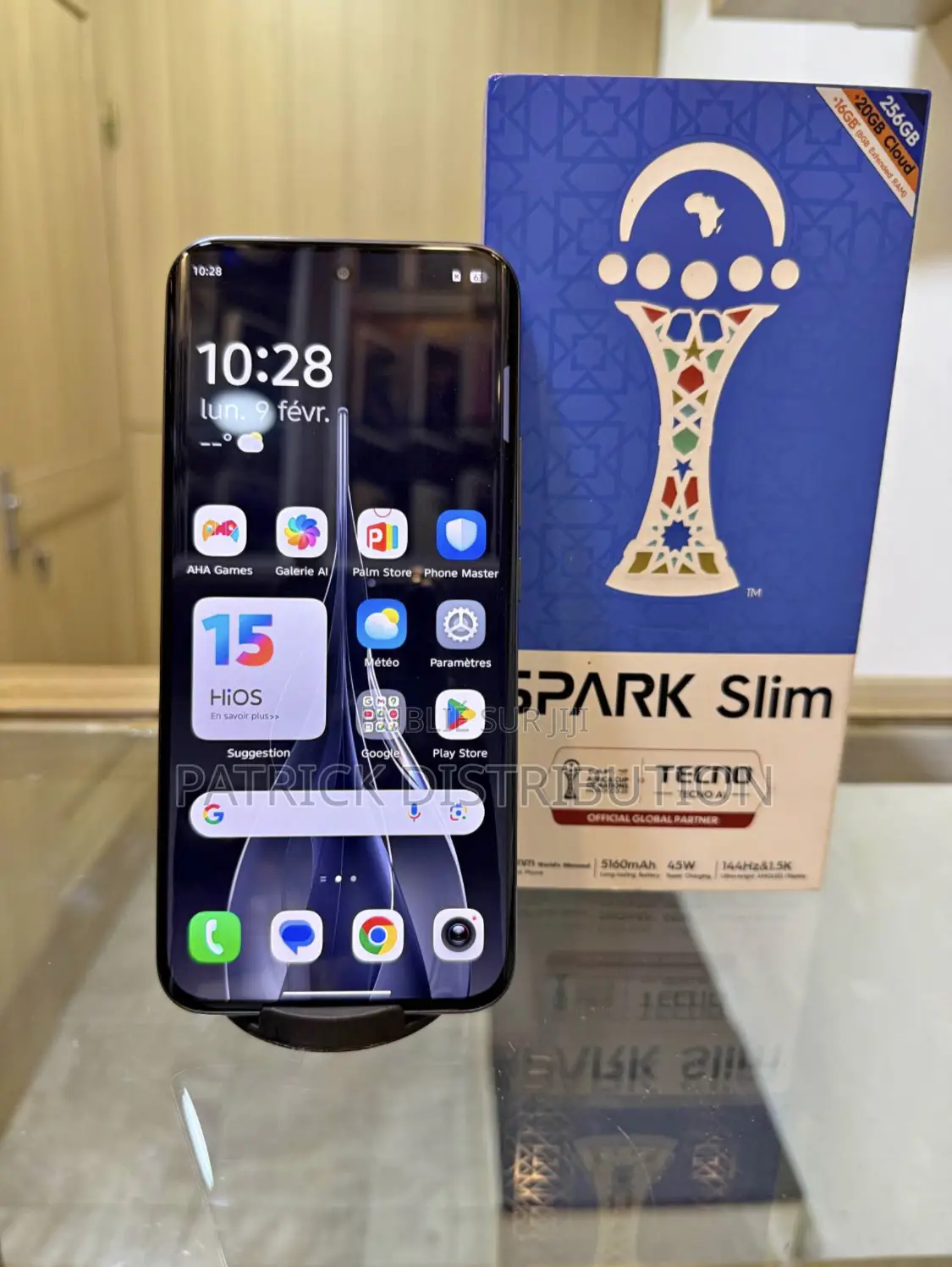 Nouveau Tecno Spark Slim 256 GB Gris