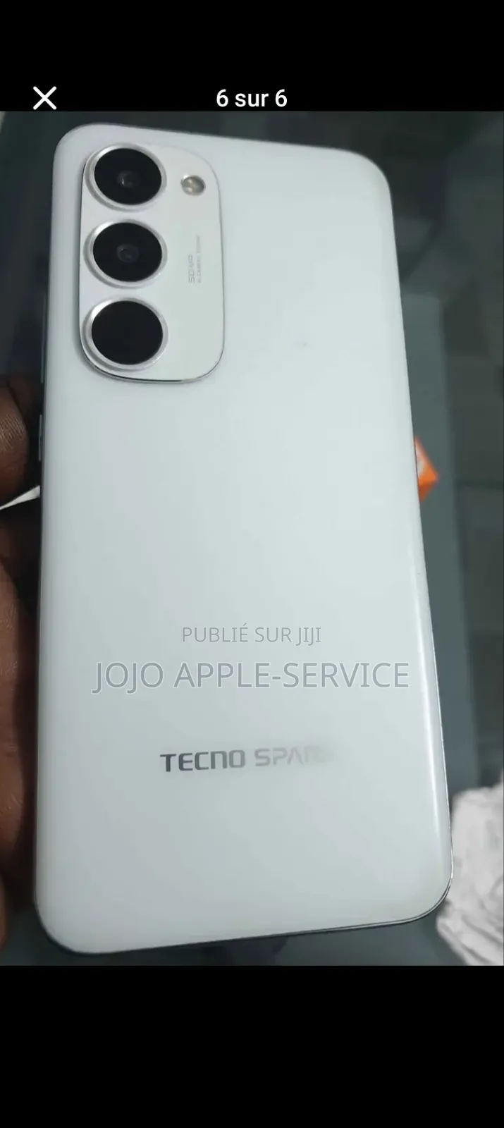 Nouveau Tecno Spark 40 256 GB Blanc