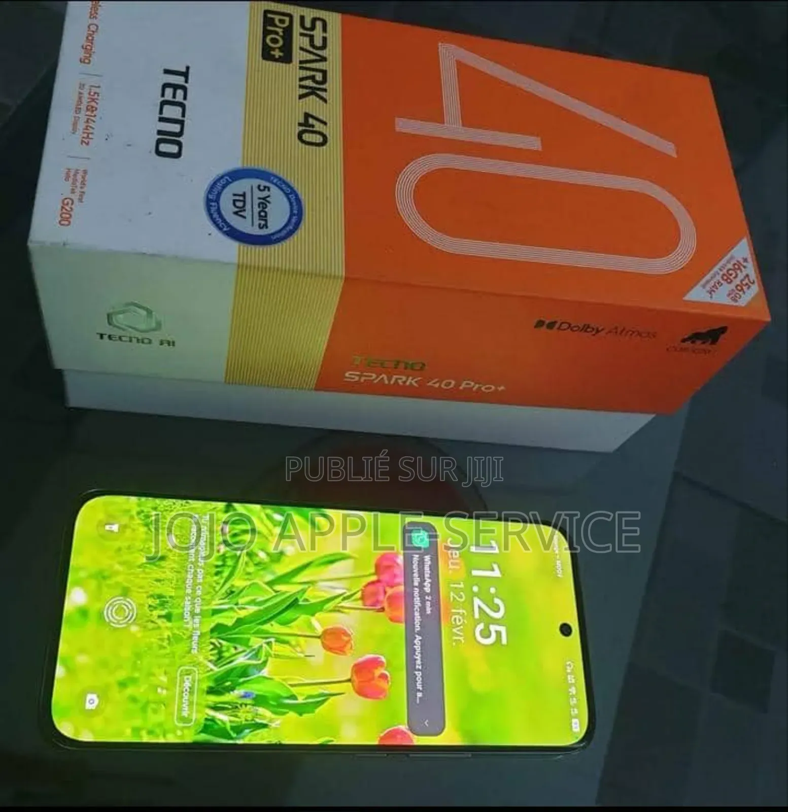 Nouveau Tecno Spark 40 256 GB Blanc