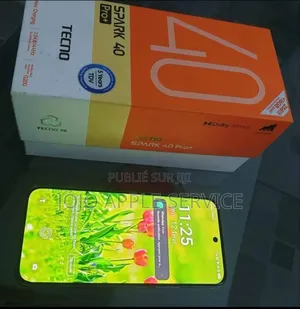 Nouveau Tecno Spark 40 256 GB Blanc