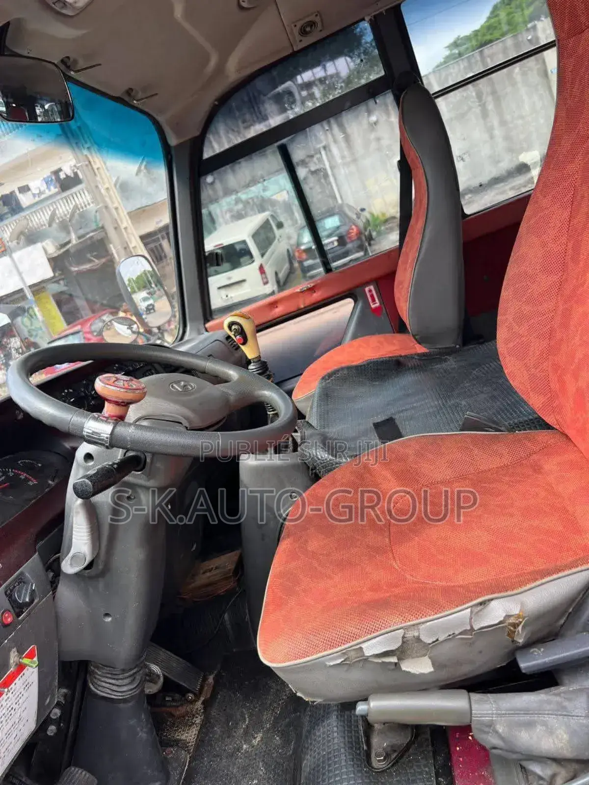 Hyundai County 2018 Blanc