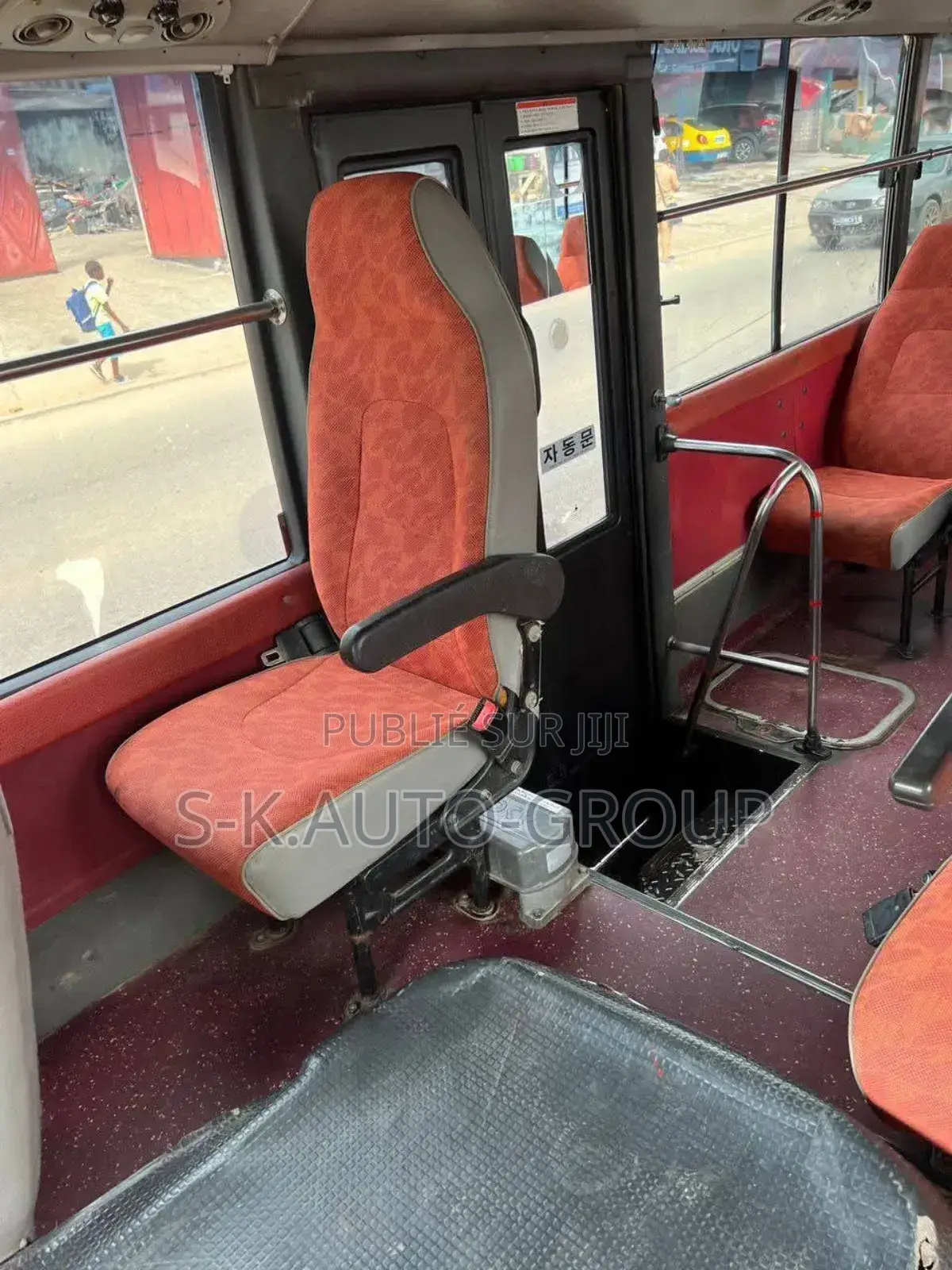 Hyundai County 2018 Blanc