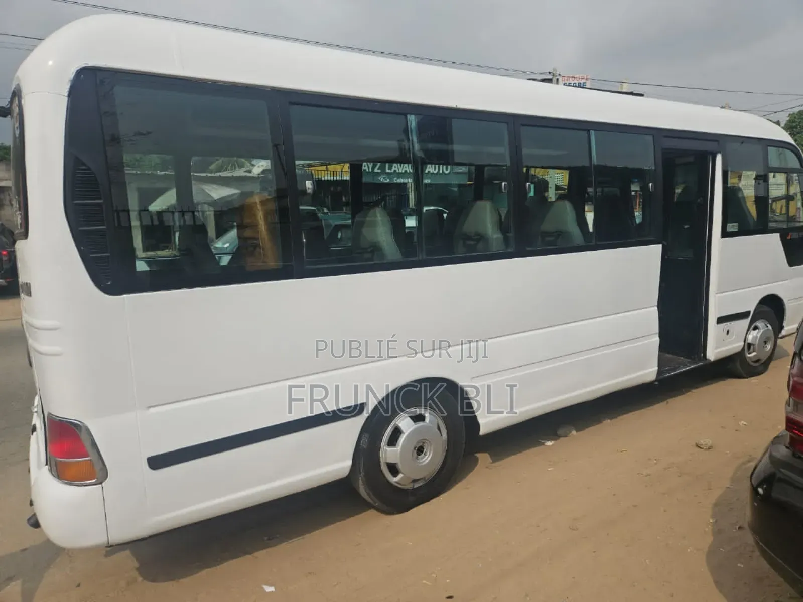 Hyundai County 2018 Blanc