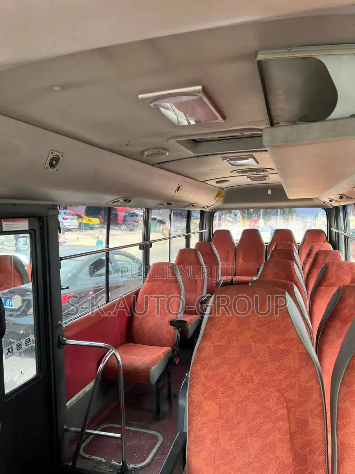 Hyundai County 2018 Blanc