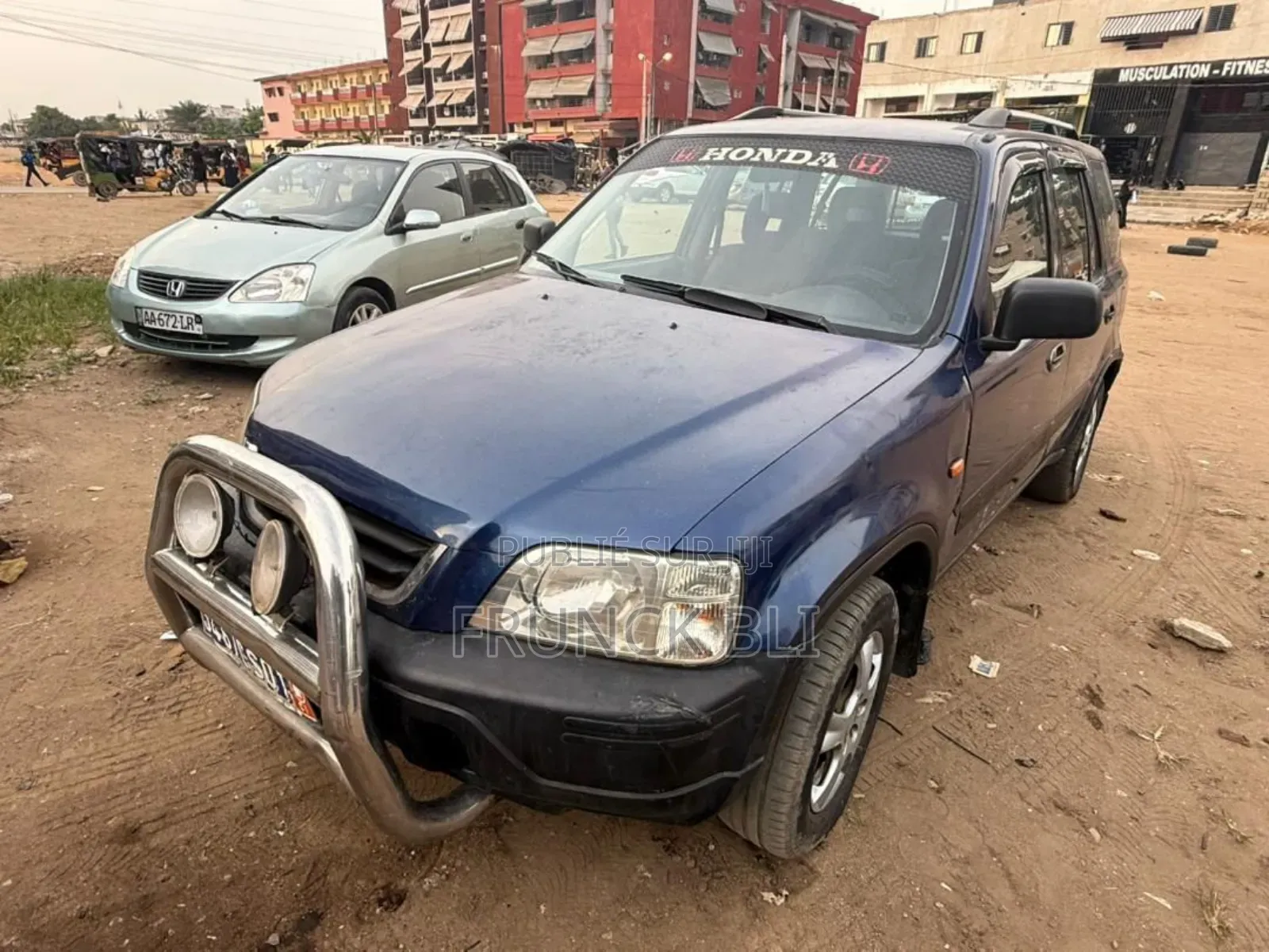 Honda CR-V 2008 Bleu