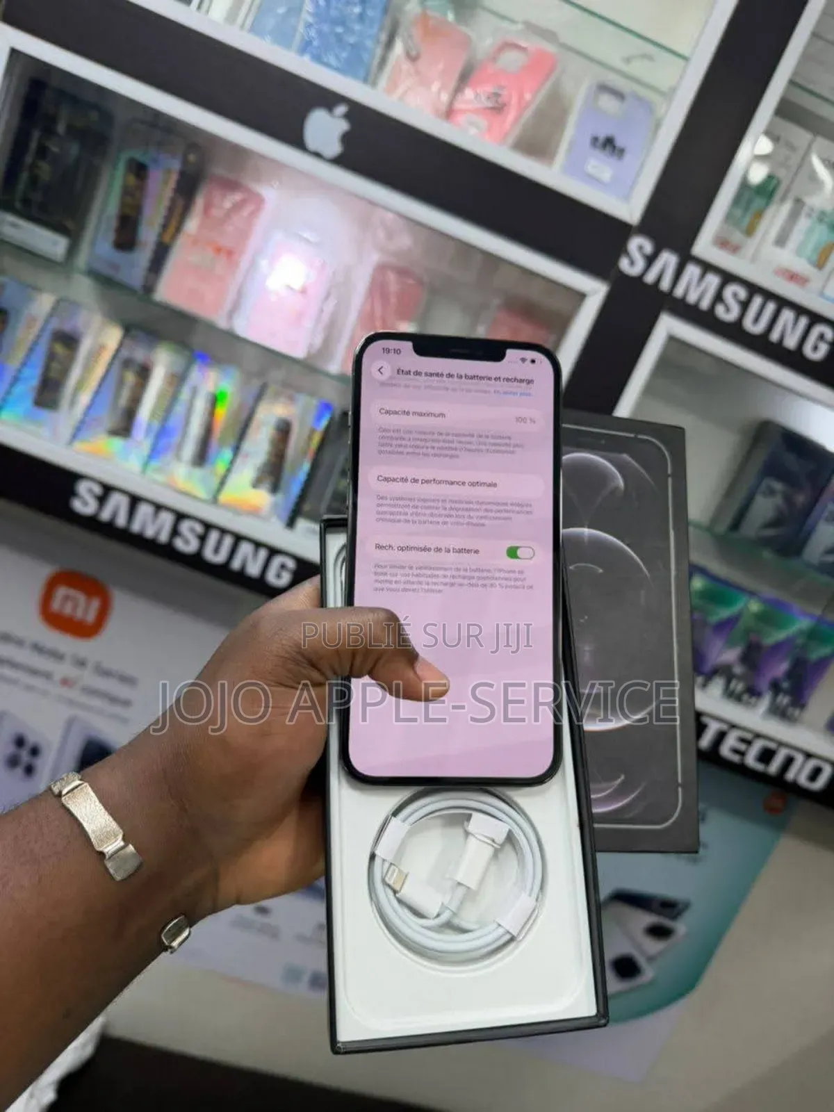 Nouveau Apple iPhone 12 Pro Max 128 GB Noir