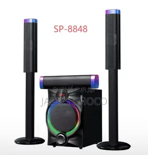 Alitop Home Cinéma - Baffe - Chaîne Hi-Fi - Bluetooth - Fm Radio - Usb