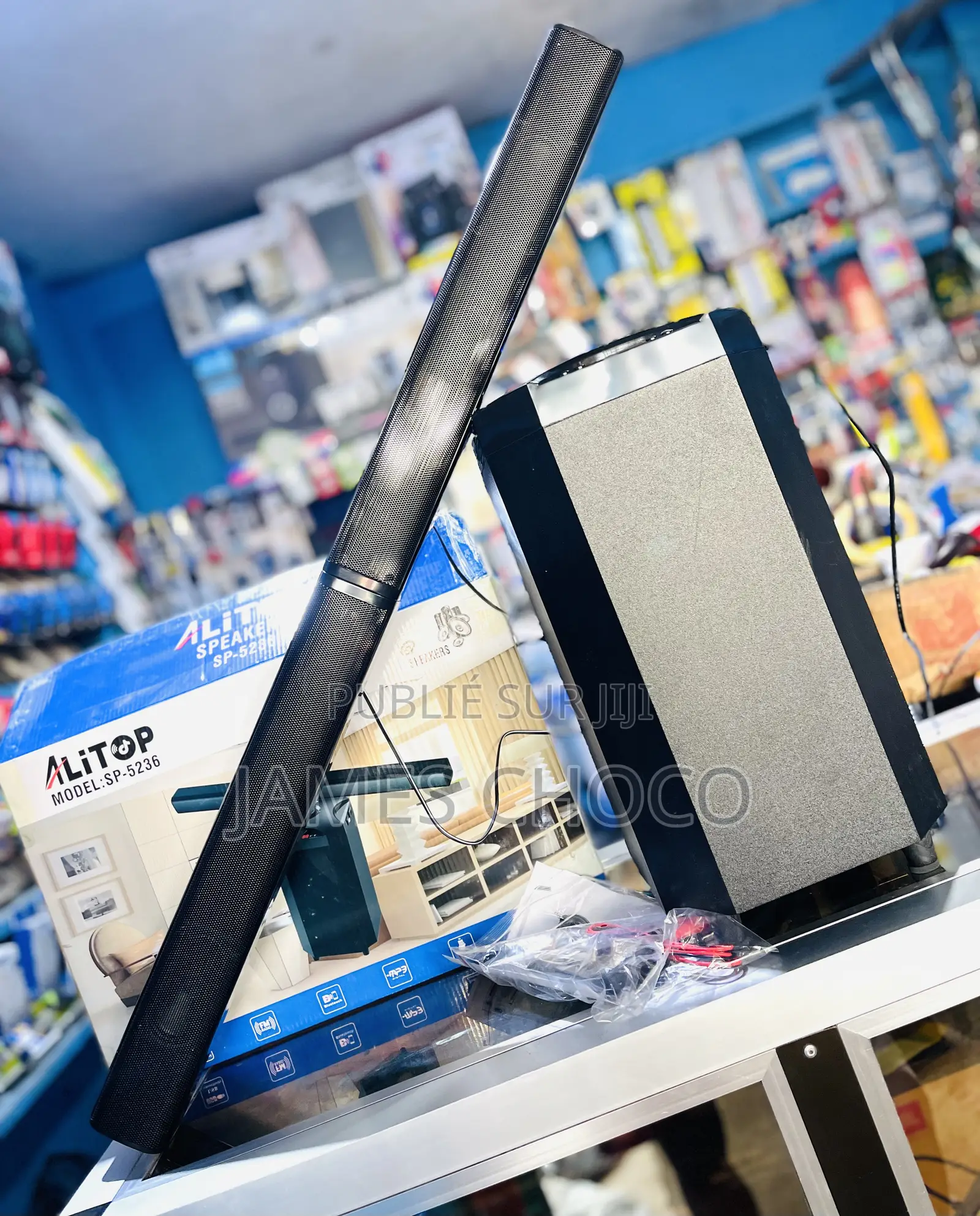 Alitop Barre De Son Avec Caisson De Basses – Home Cinéma Bluetooth