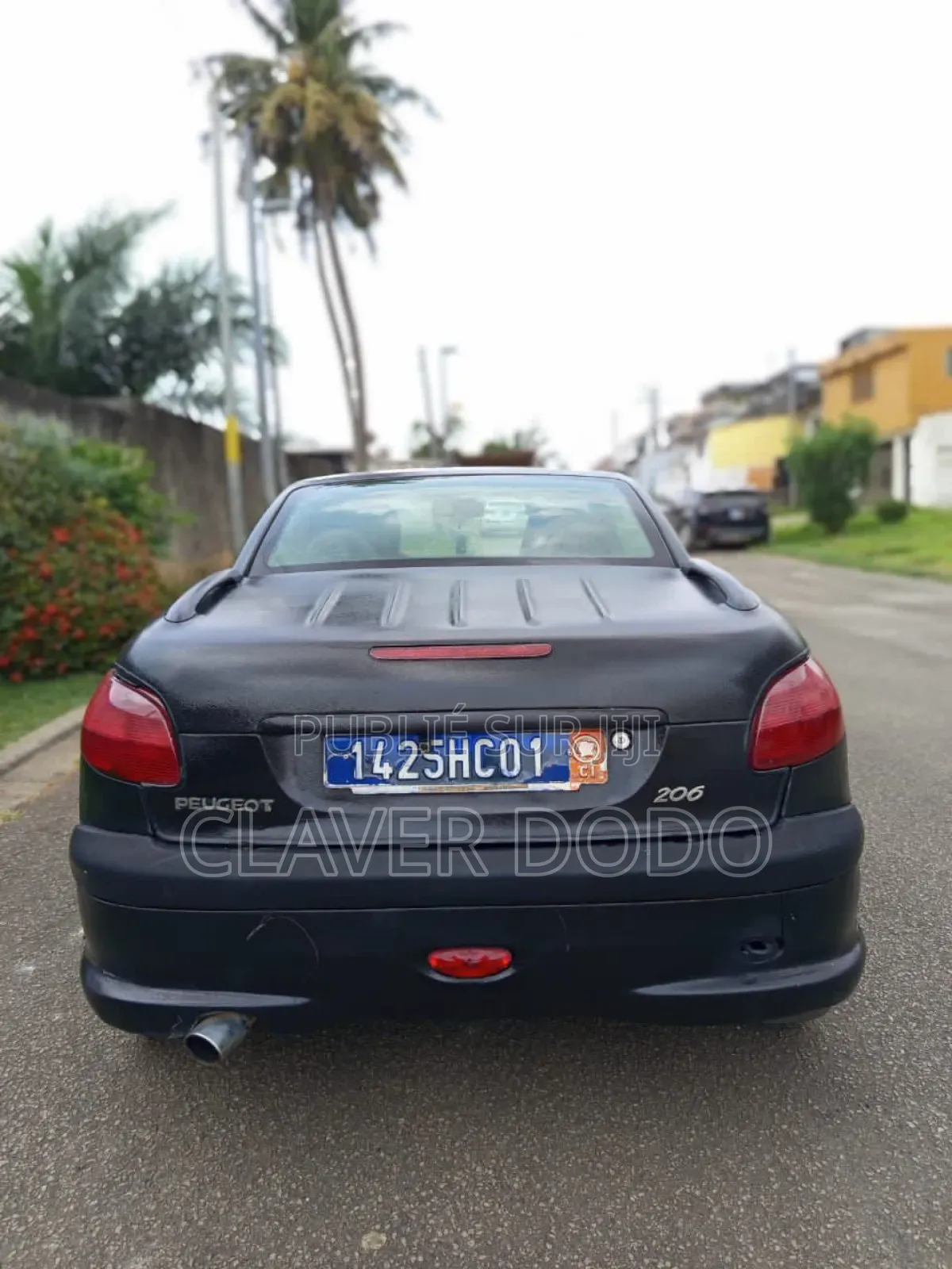 Peugeot 206 2002 Noir