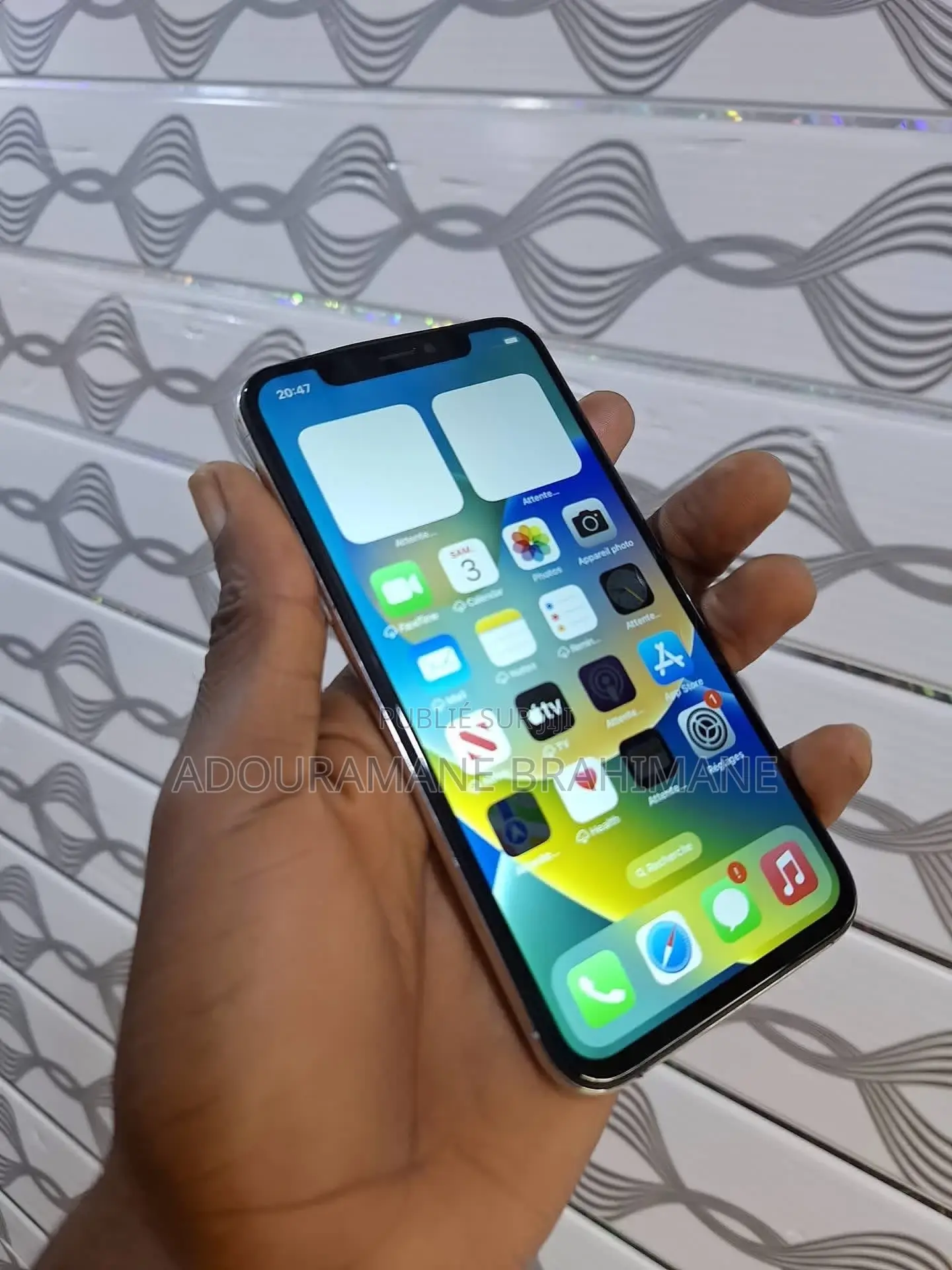 Nouveau Apple iPhone X 256 GB Blanc
