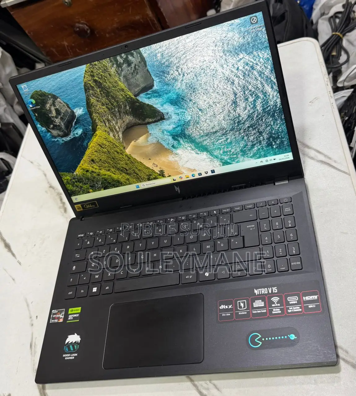 Ordinateur portable Acer Nitro 5 16GB AMD Ryzen 5 SSD 512GB