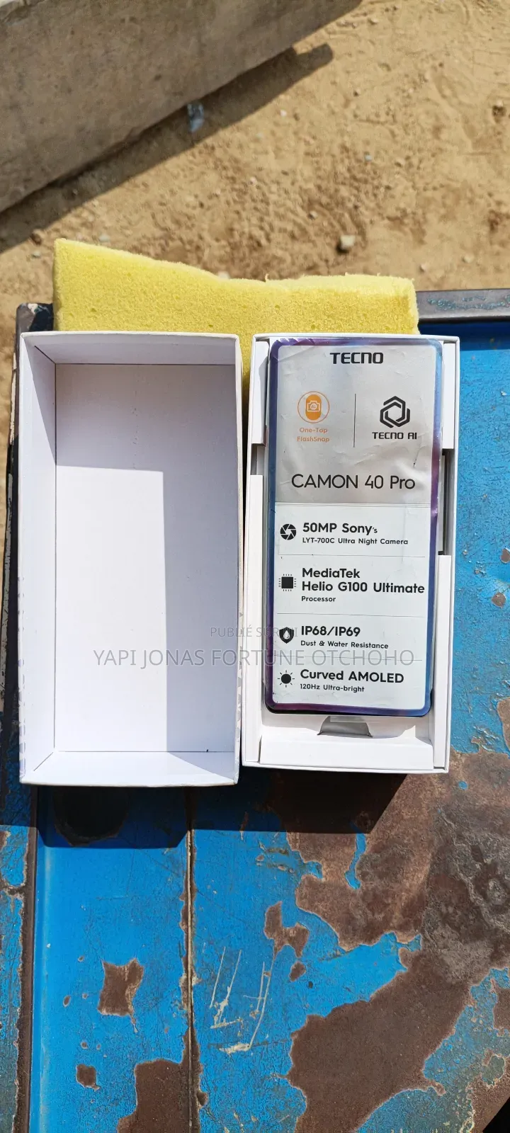 Nouveau Tecno Camon 40 Pro 5G 256 GB Vert