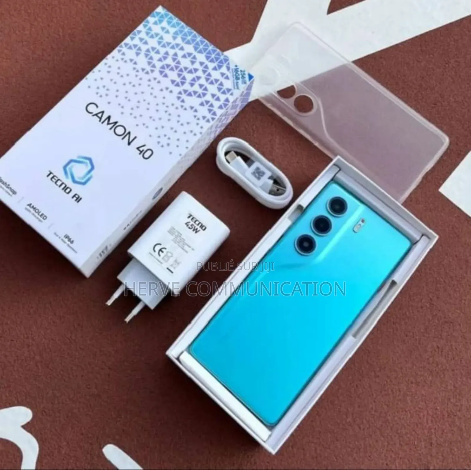 Nouveau Tecno Camon 40 256 GB Bleu