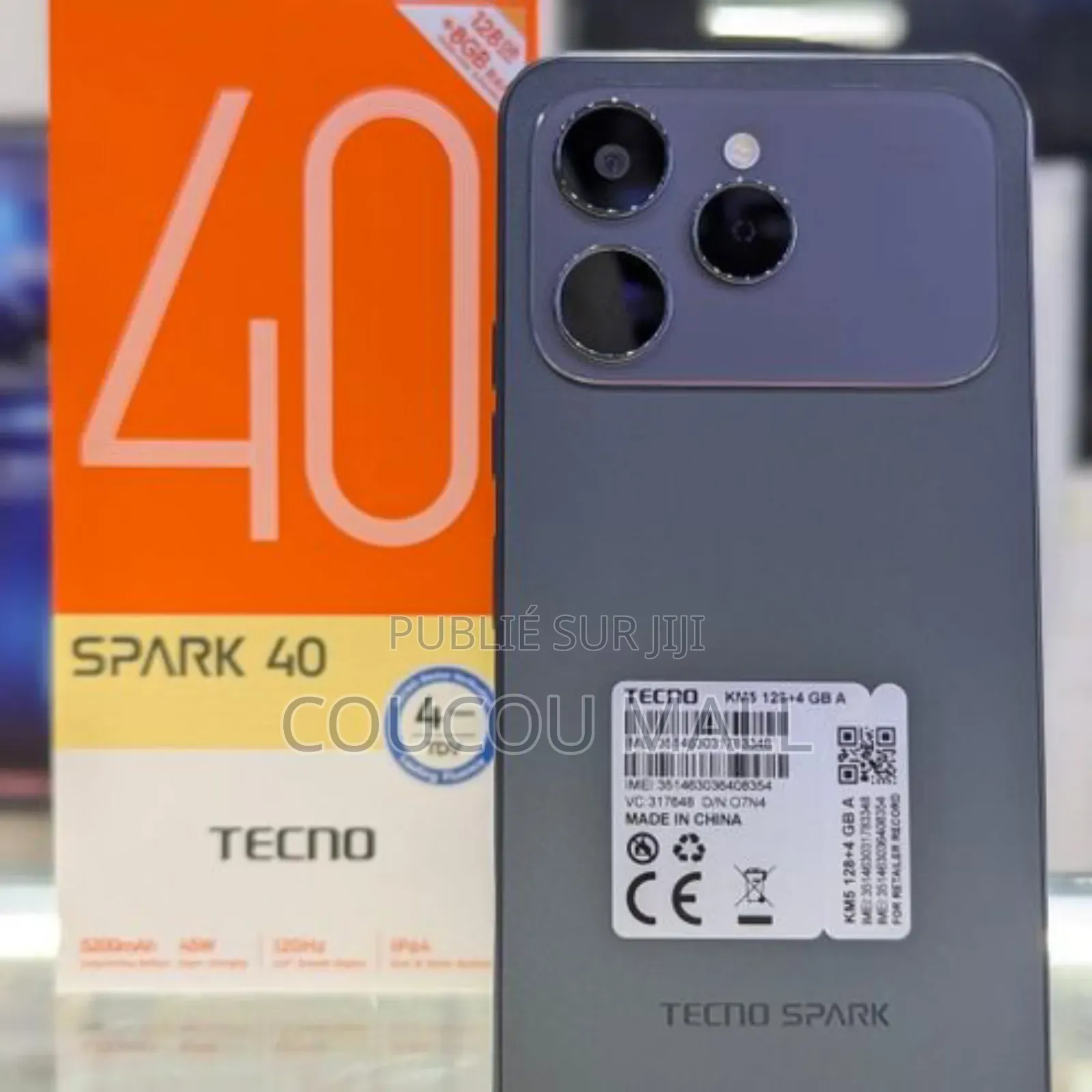Tecno Spark 40 128 GB Gris