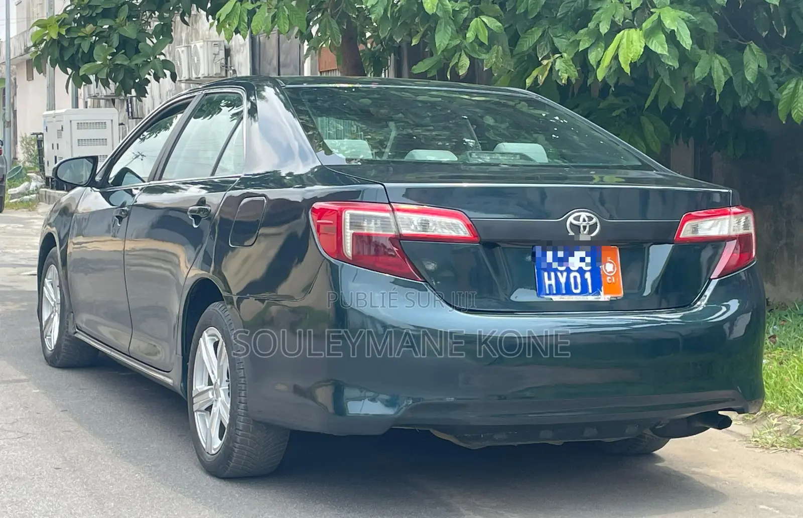 Toyota Camry 2012 Noir