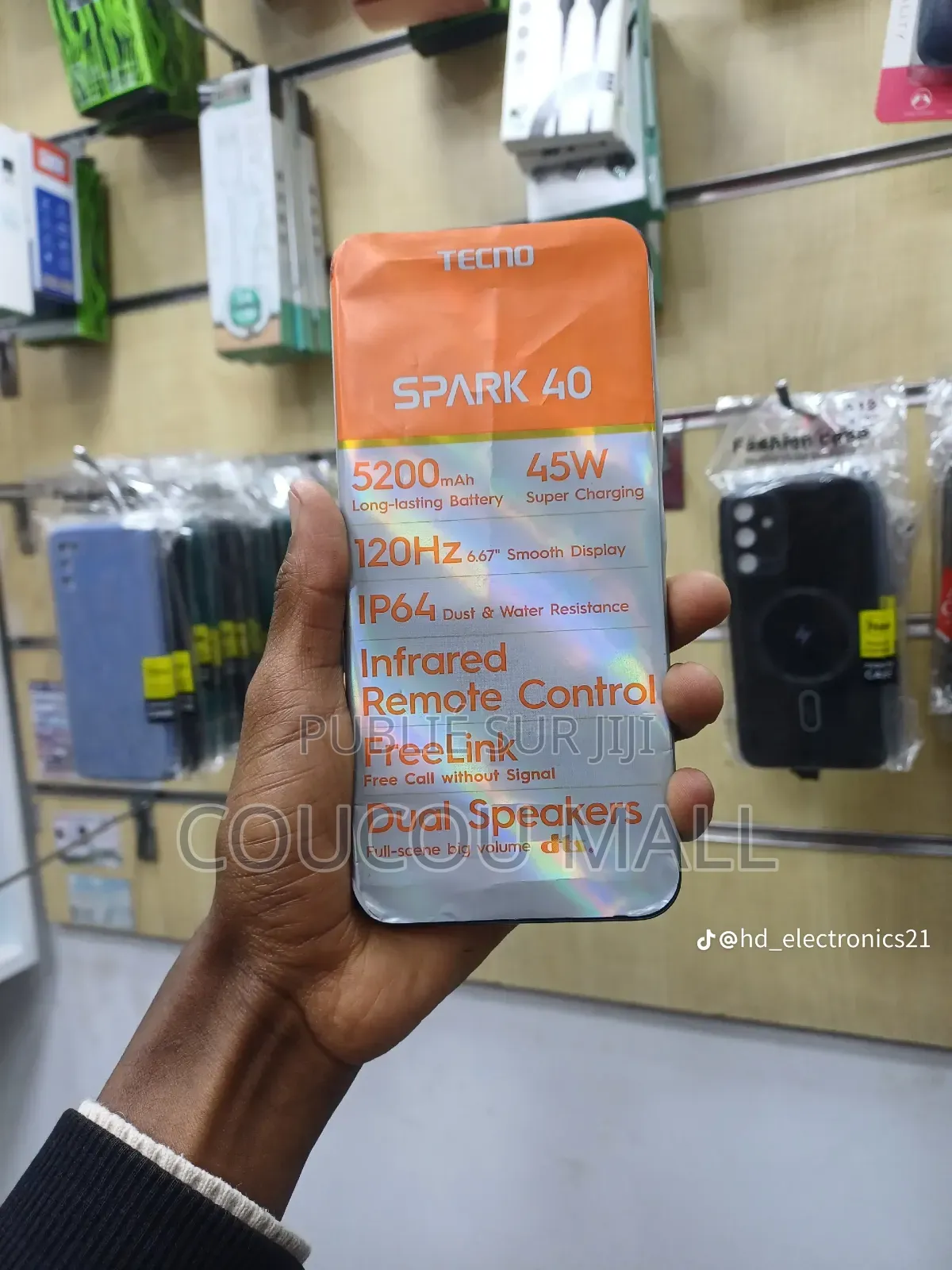 Tecno Spark 40 128 GB Gris