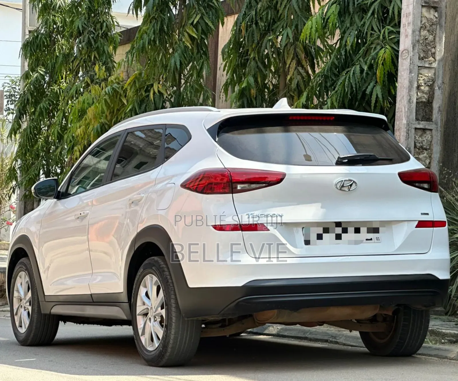 Hyundai Tucson Limited 2021 Blanc