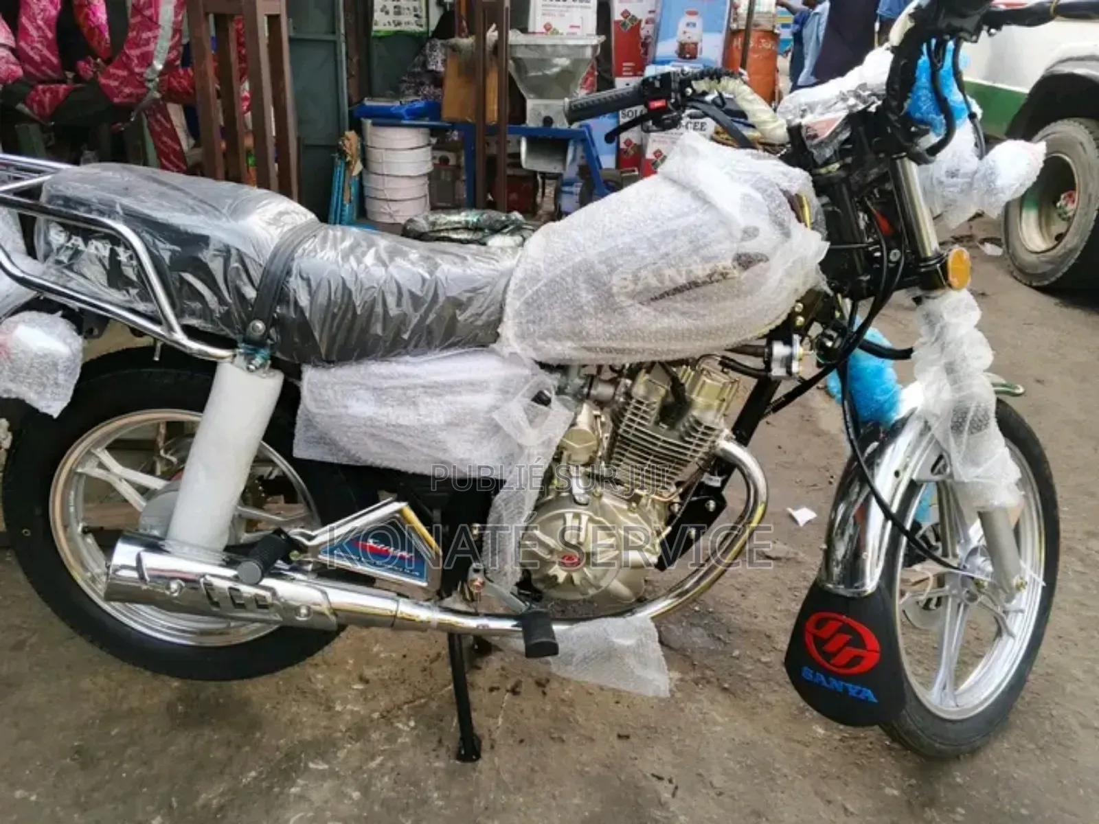 Nouveau Sanya SY125-8 2024 Rouge