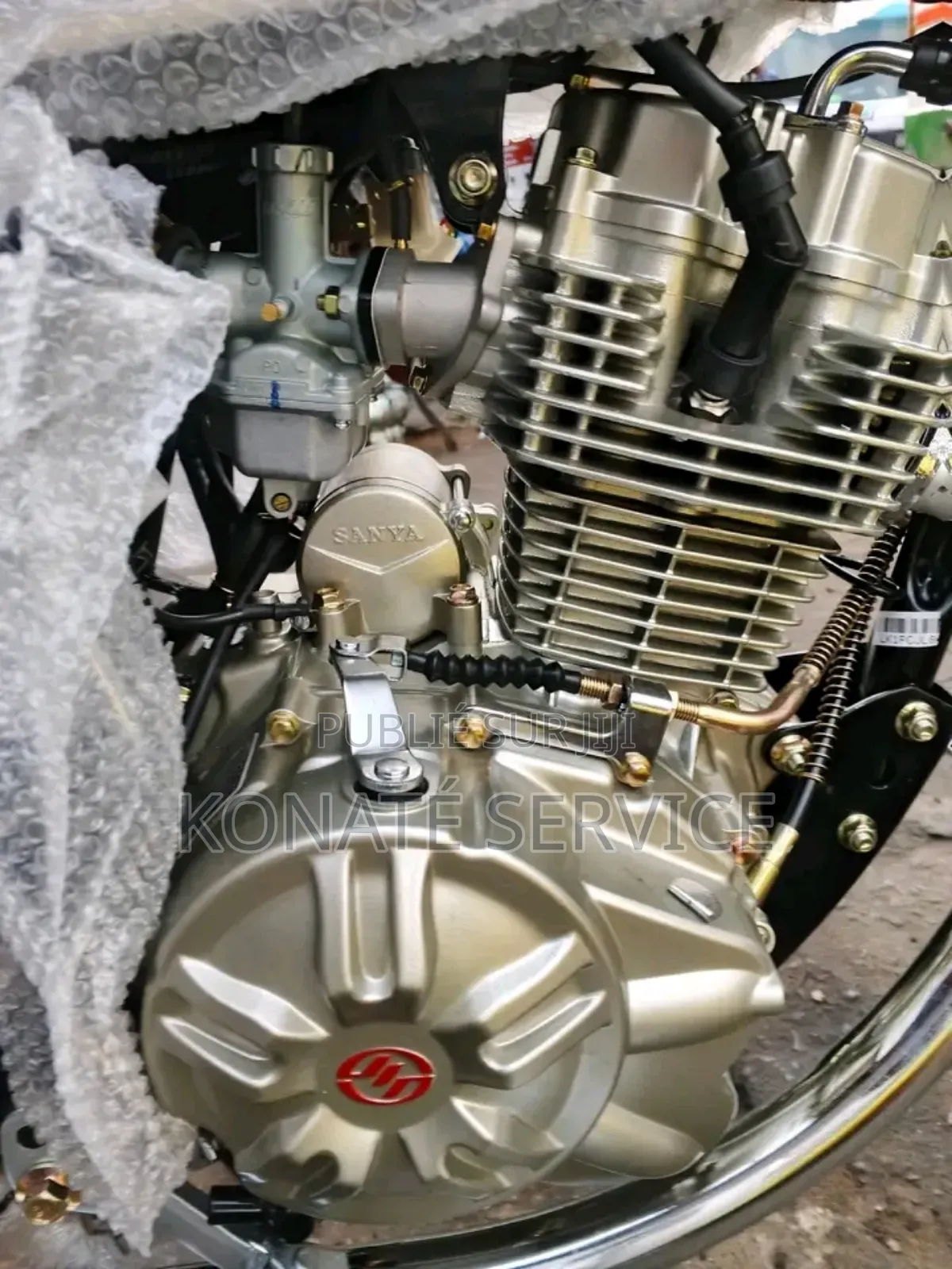 Nouveau Sanya SY125-8 2024 Rouge