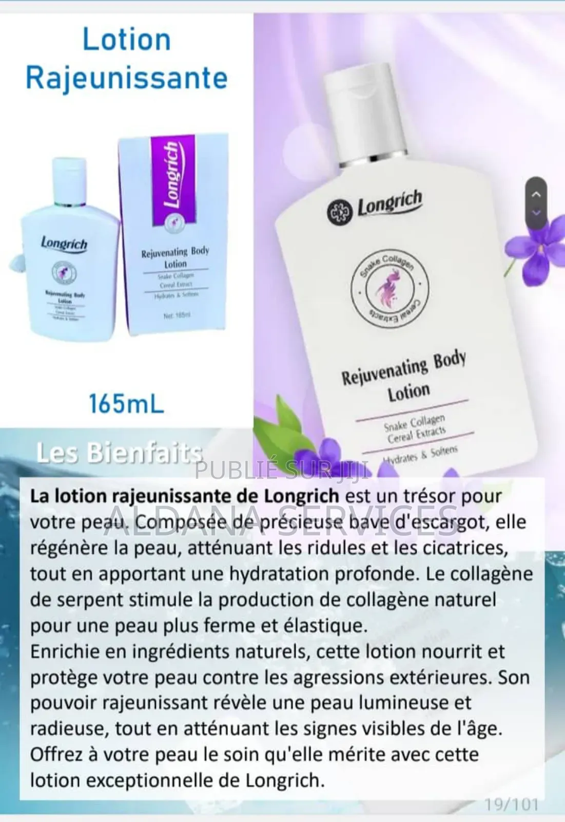 Lait Corps Rajeunissant