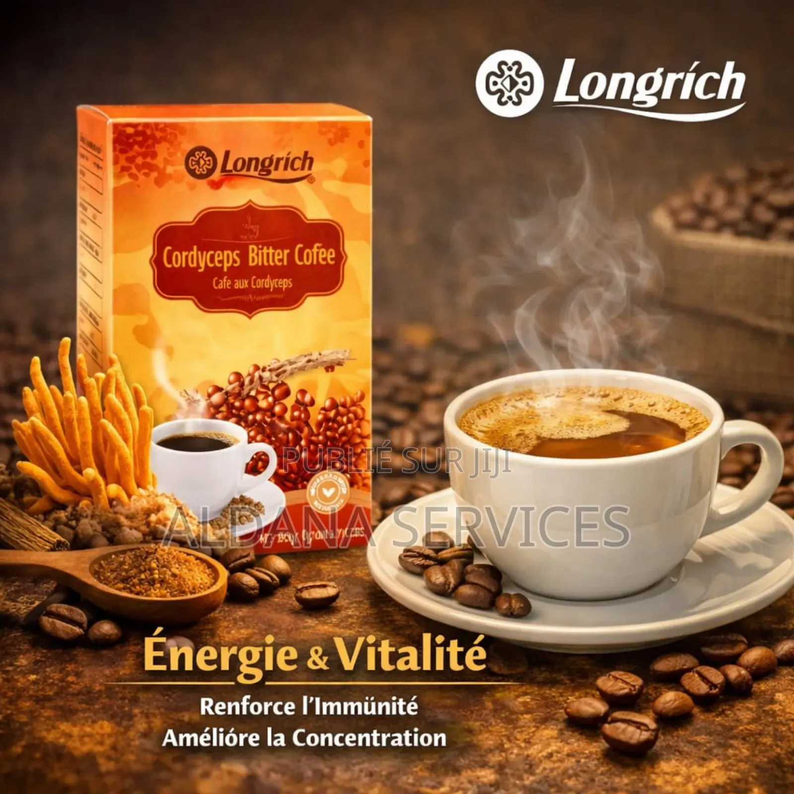 Café Cordiceps Décaféiné