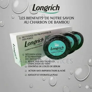 Savon Noir Au Charbon De Bambou De Chine