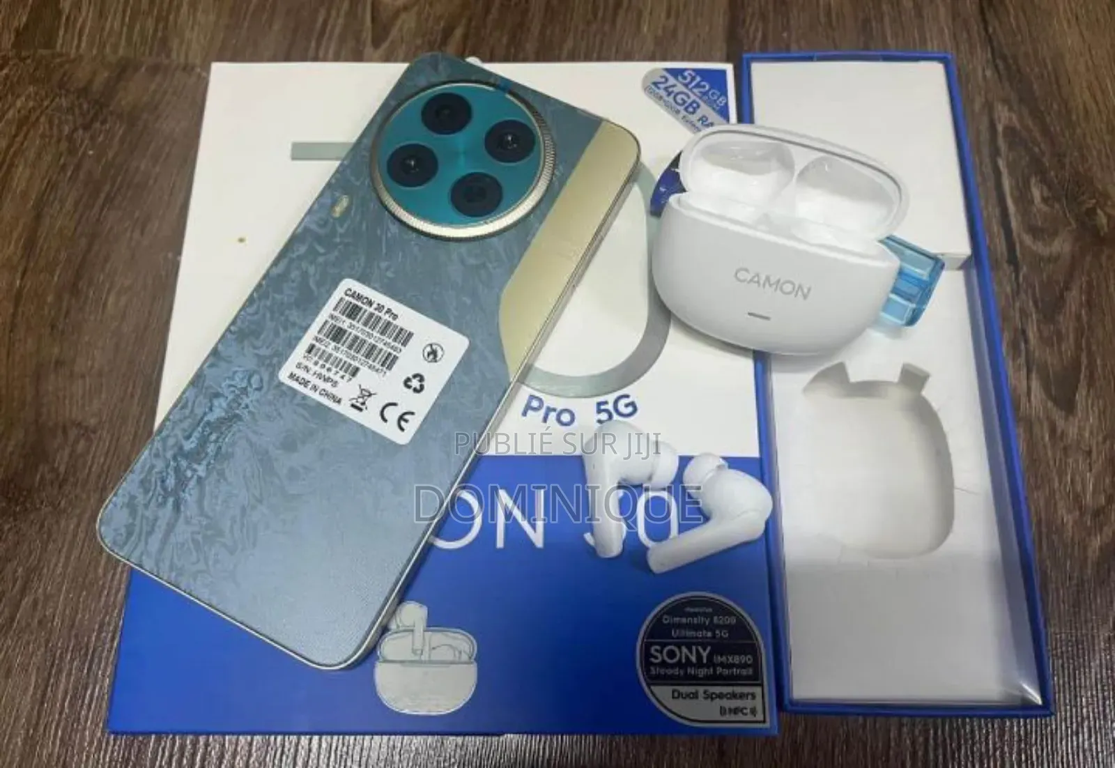 Nouveau Tecno Camon 30 256 GB Blanc