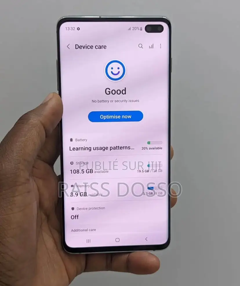 Nouveau Samsung Galaxy S10 512 GB Bleu