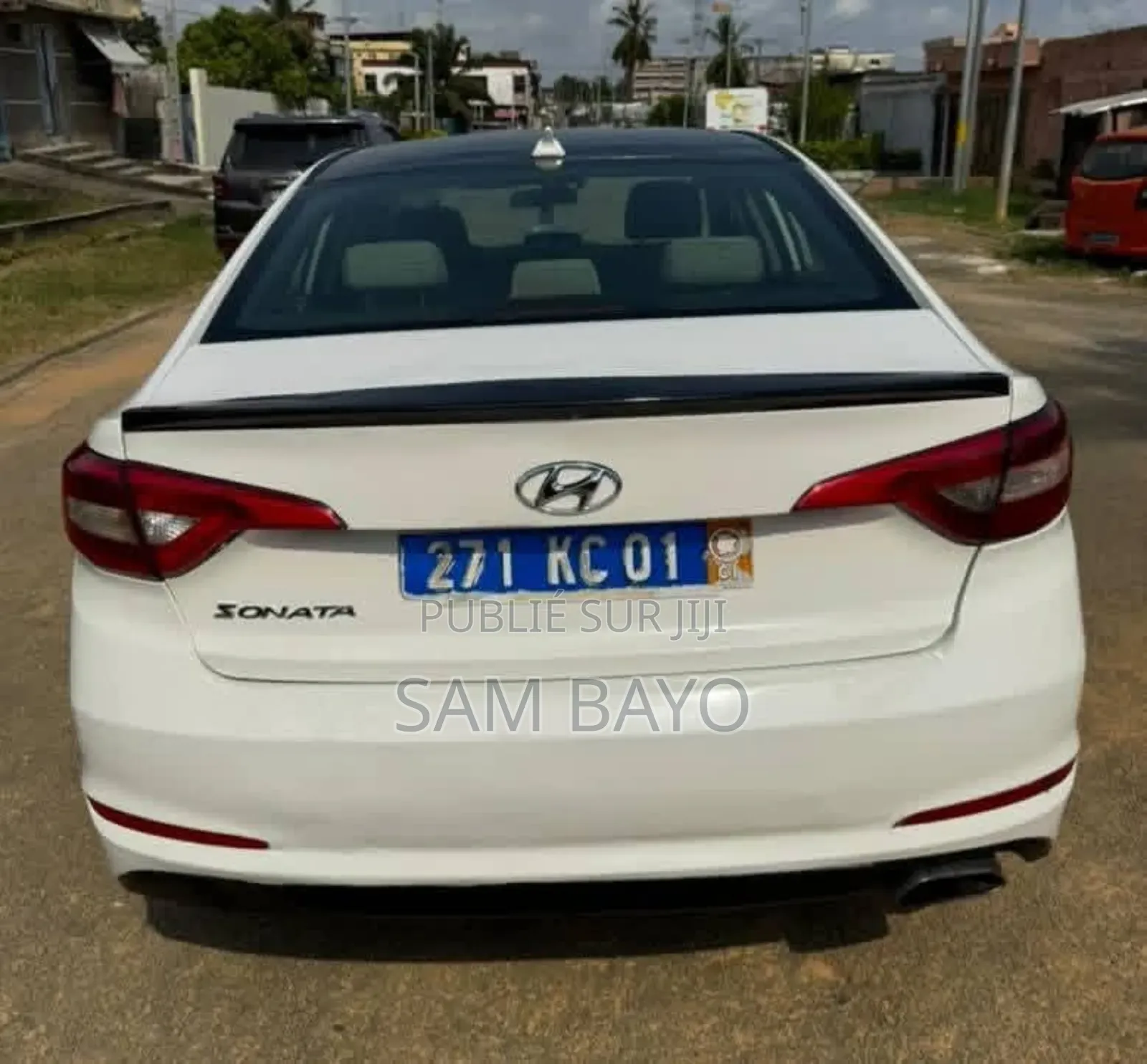 Hyundai Sonata 2016 Blanc