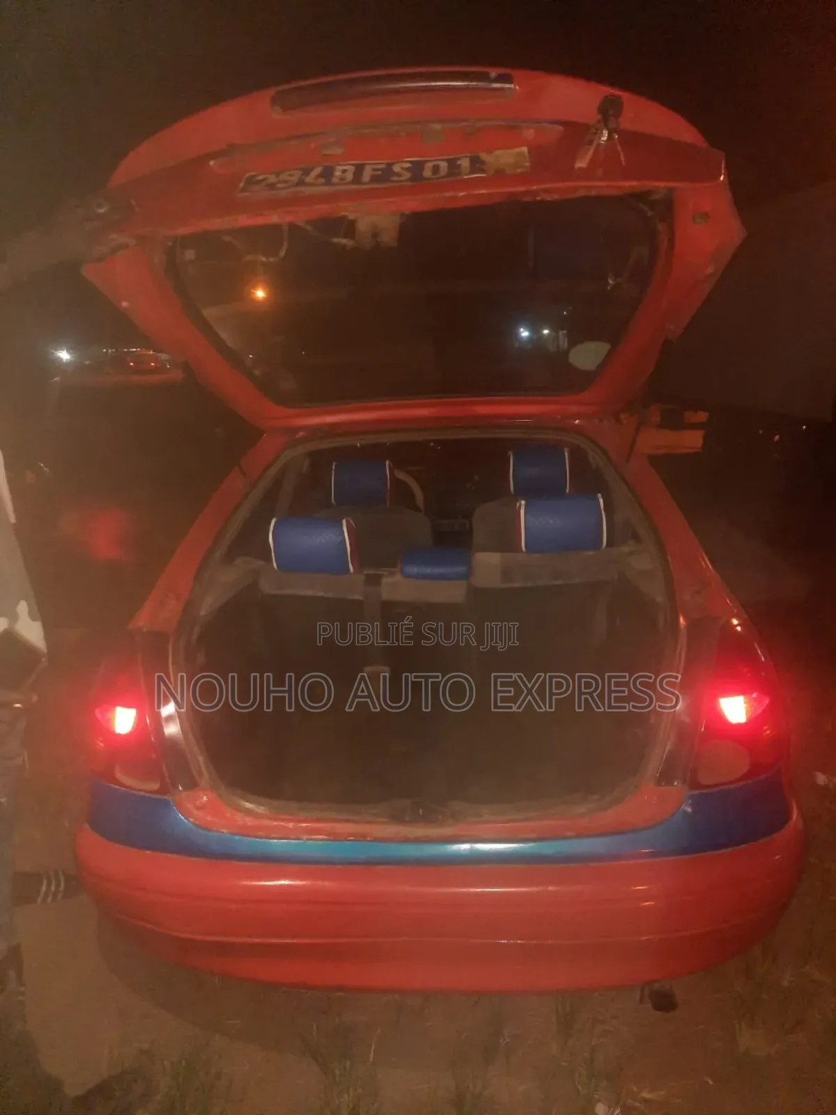 Toyota Corolla 2002 Orange