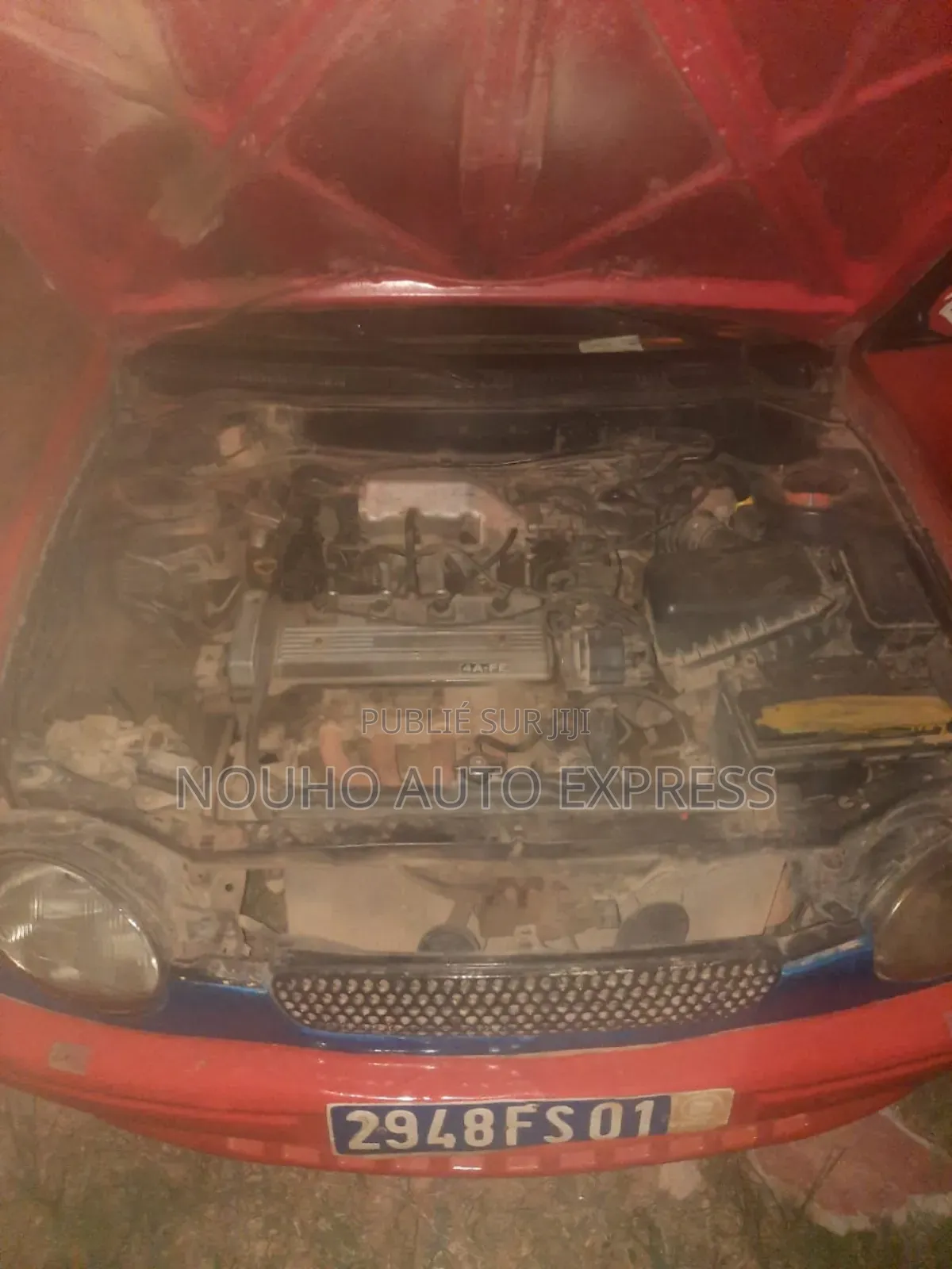 Toyota Corolla 2002 Orange