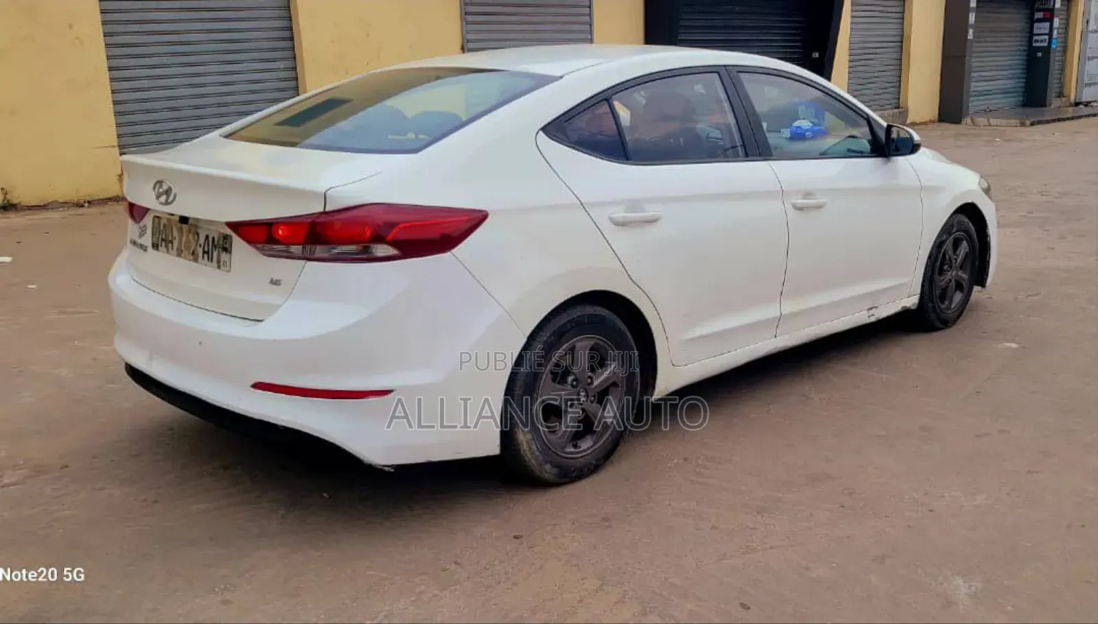 Hyundai Avante 2019 Blanc