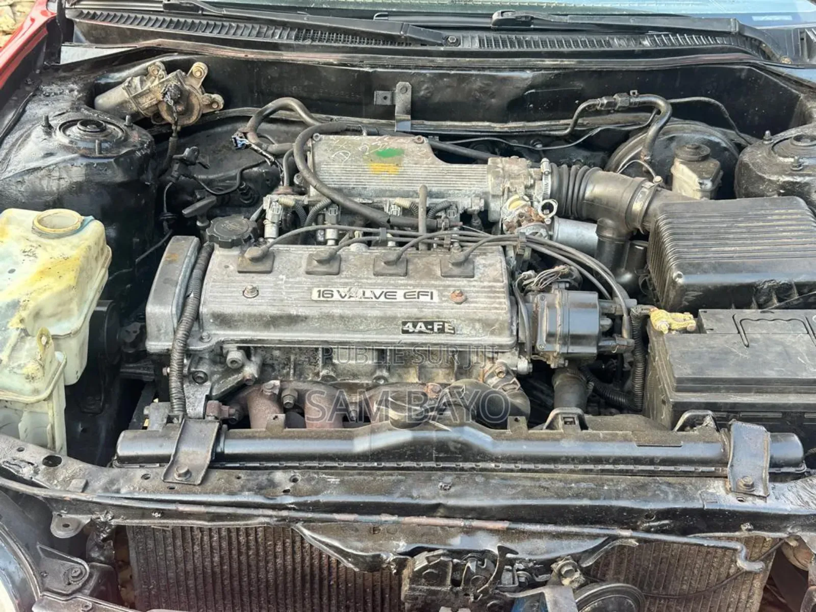 Toyota Corolla 2002 Rouge