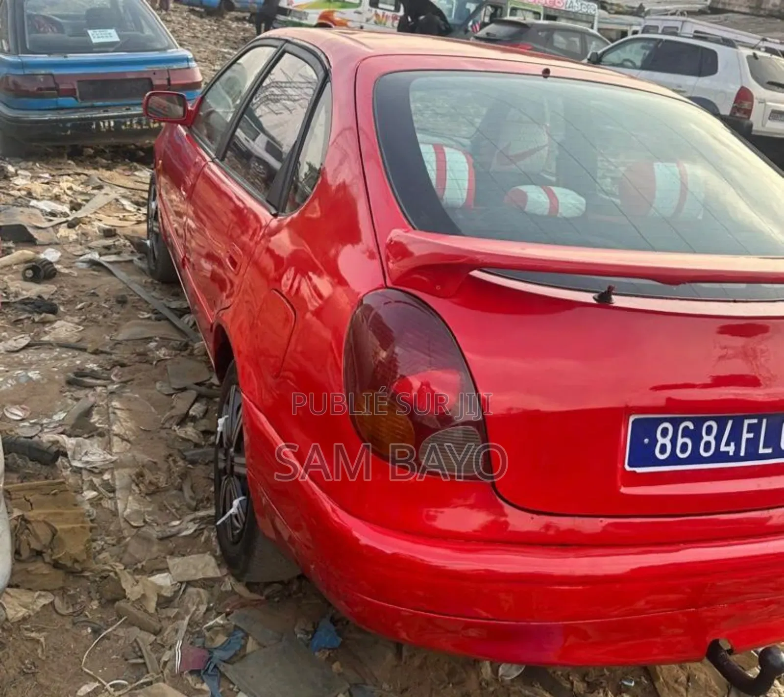 Toyota Corolla 2002 Rouge