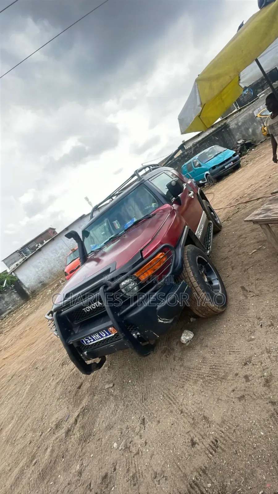 Toyota FJ Cruiser 2007 Rouge