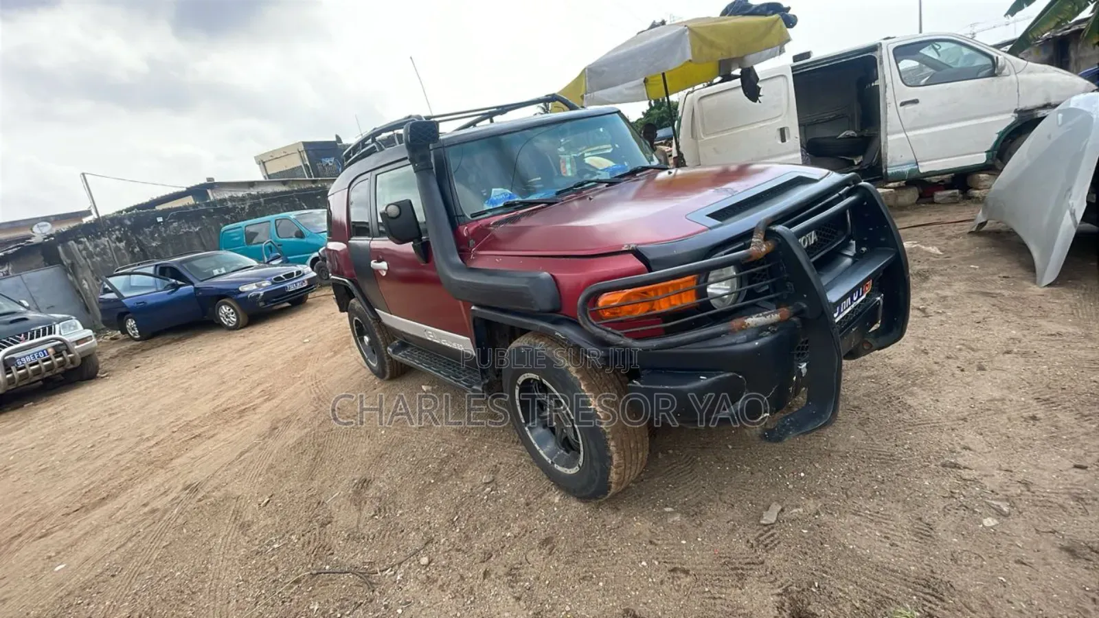 Toyota FJ Cruiser 2007 Rouge