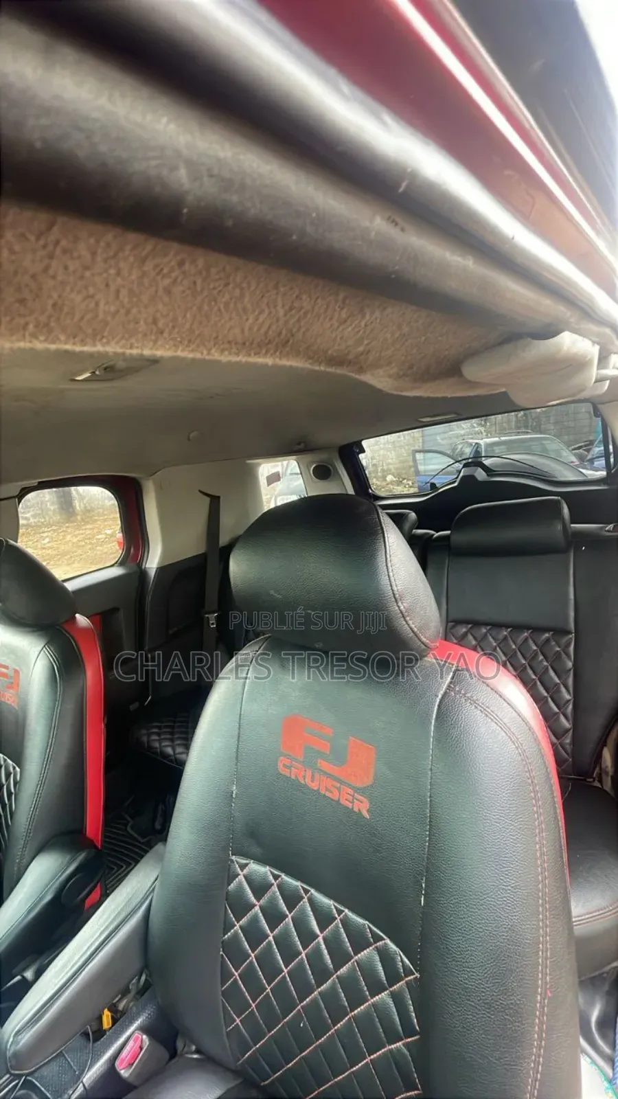 Toyota FJ Cruiser 2007 Rouge