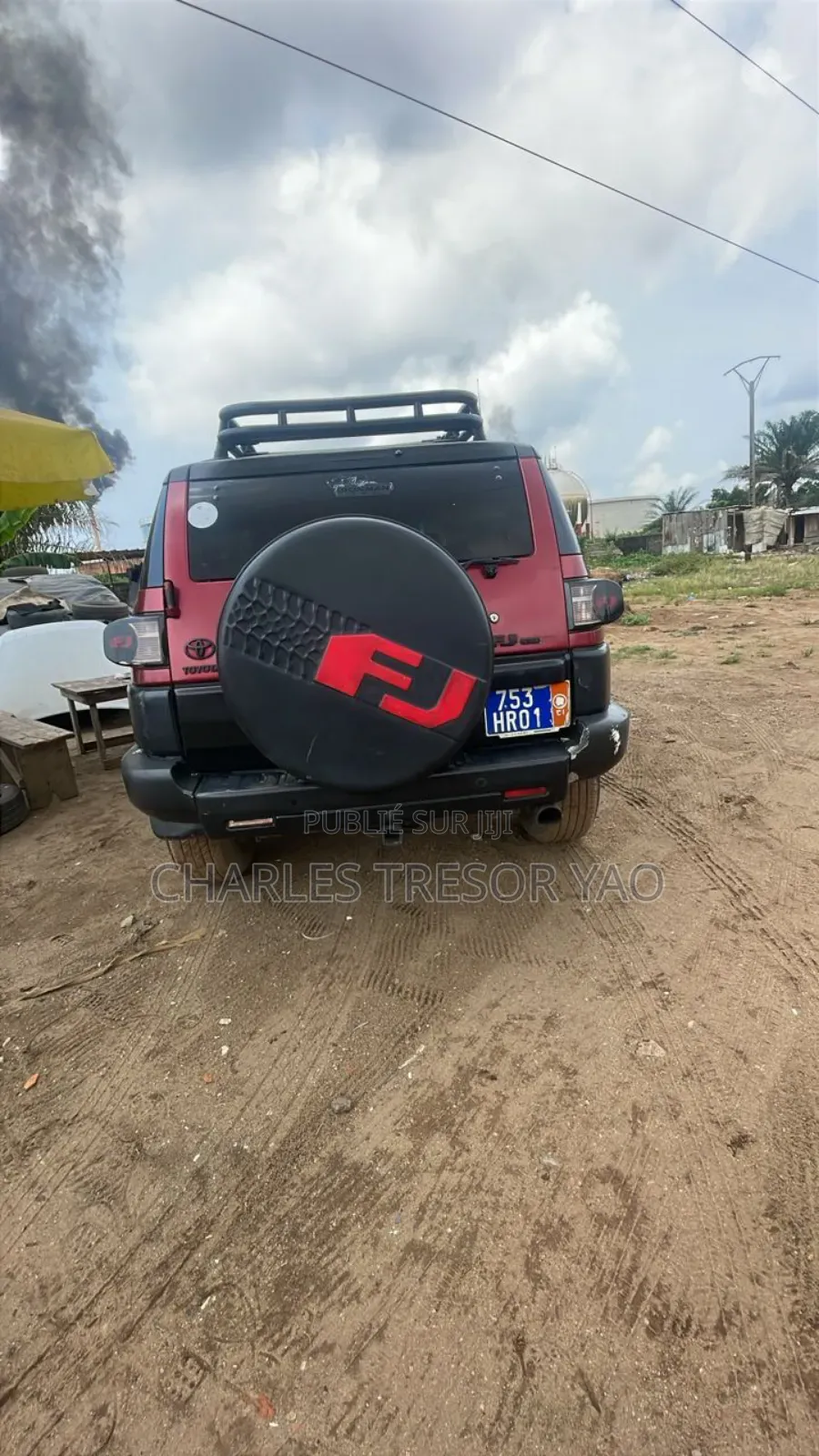 Toyota FJ Cruiser 2007 Rouge