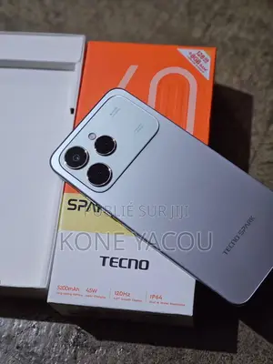 Nouveau Tecno Spark 40 256 GB Noir