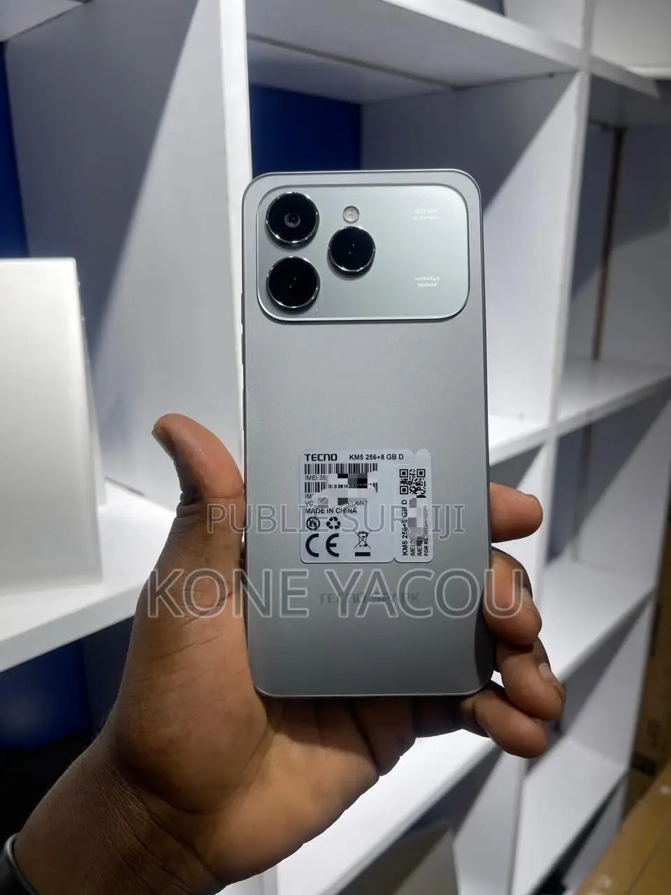 Nouveau Tecno Spark 40 256 GB Noir