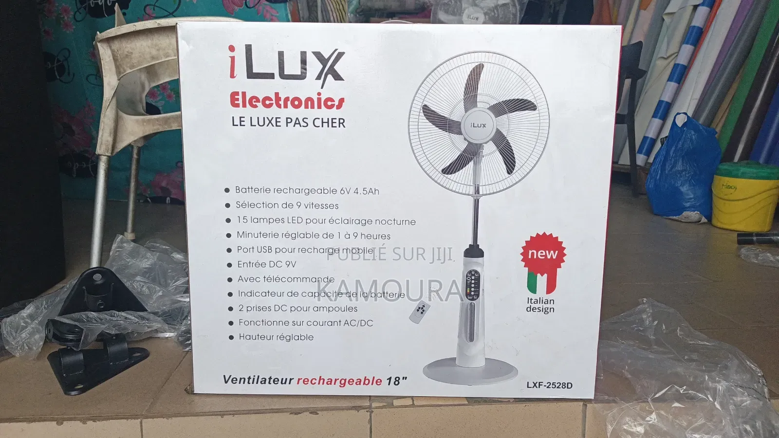 Ventilateur Rechargeable