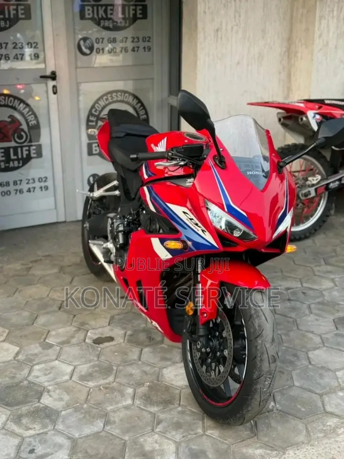 Nouveau Honda CG110 2023 Rouge
