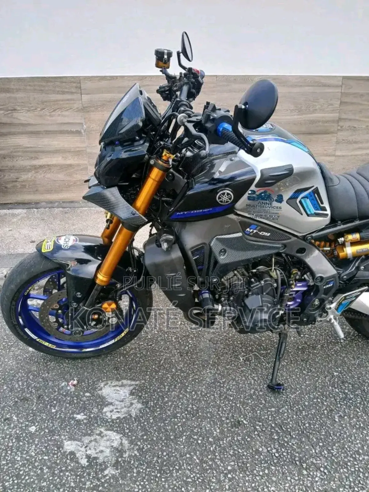 Nouveau Yamaha FZ6 2021 Gris