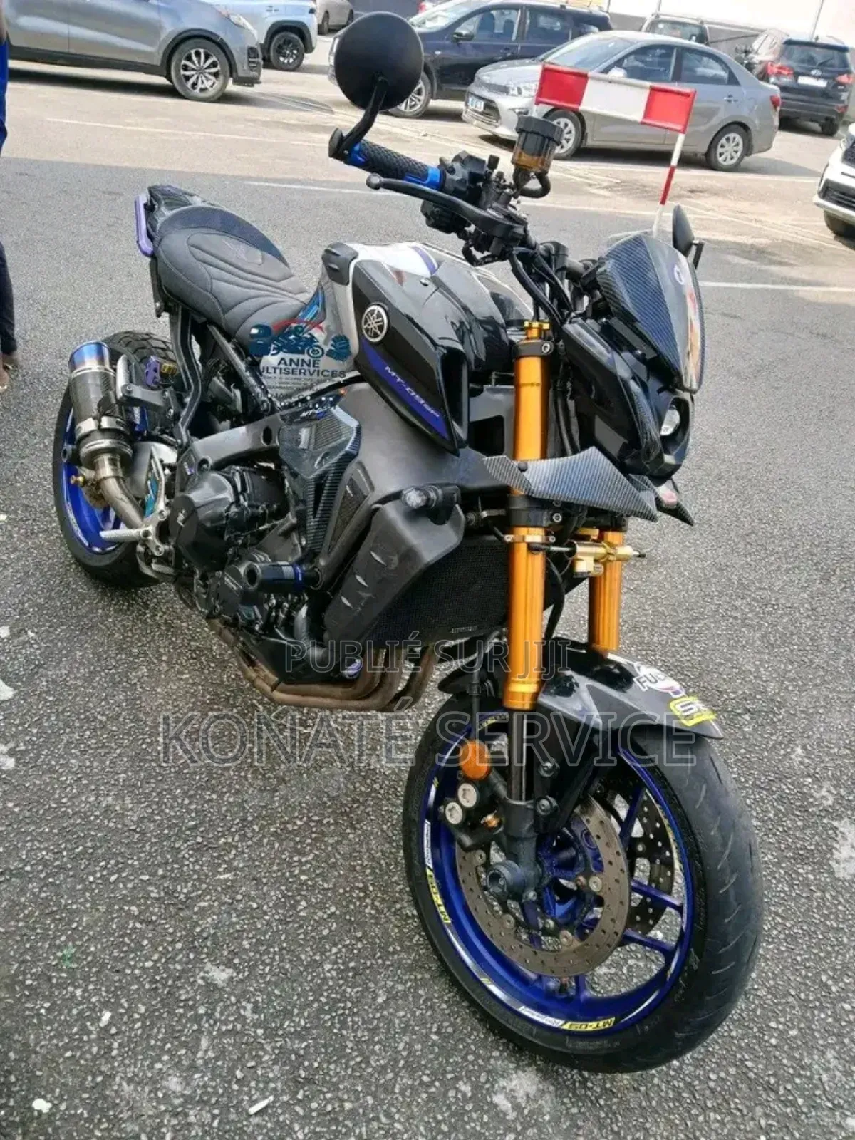 Nouveau Yamaha FZ6 2021 Gris