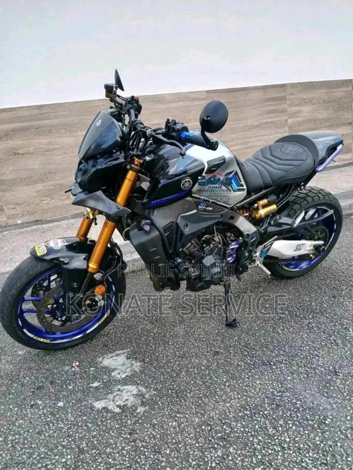 Nouveau Yamaha FZ6 2021 Gris