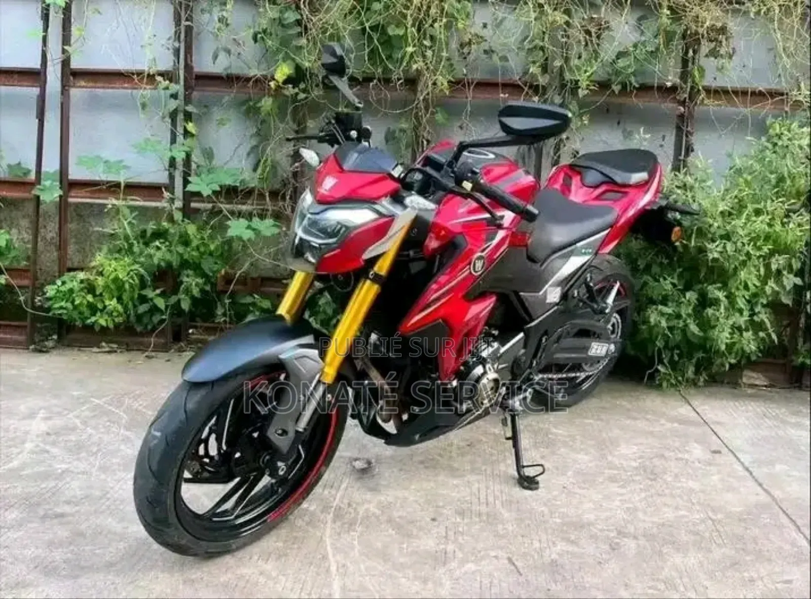 Haojue DR190S 2025 Rouge