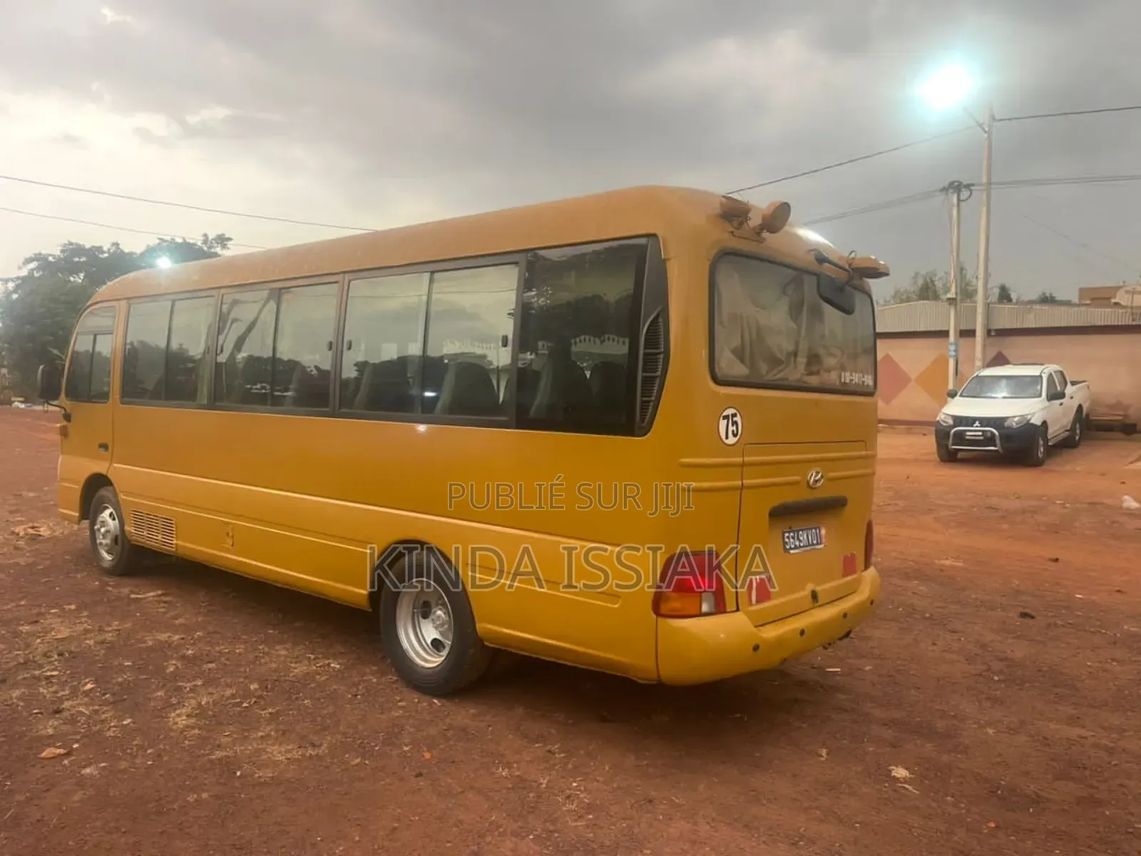 Hyundai County 2013 Jaune