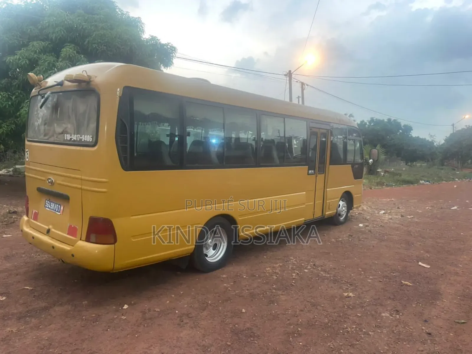 Hyundai County 2013 Jaune