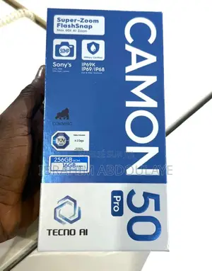 Nouveau Tecno Camon 50 Pro 256 GB Vert