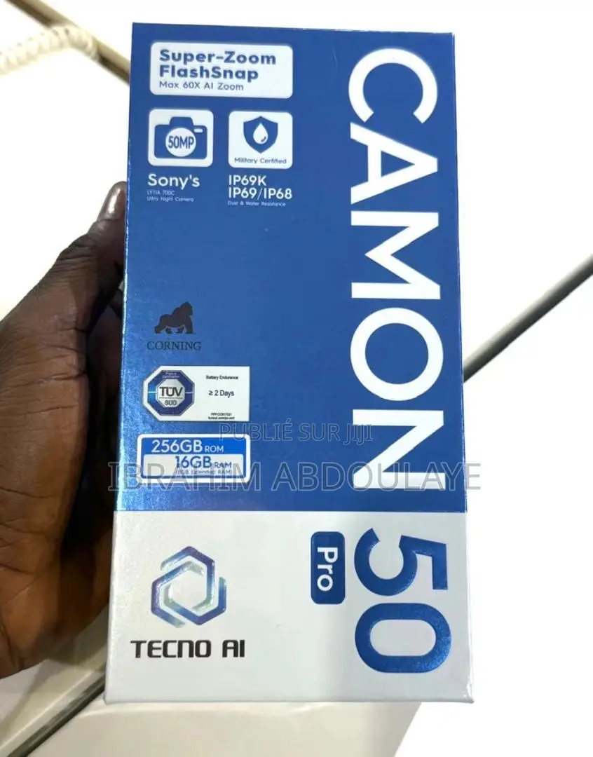 Nouveau Tecno Camon 50 Pro 256 GB Vert